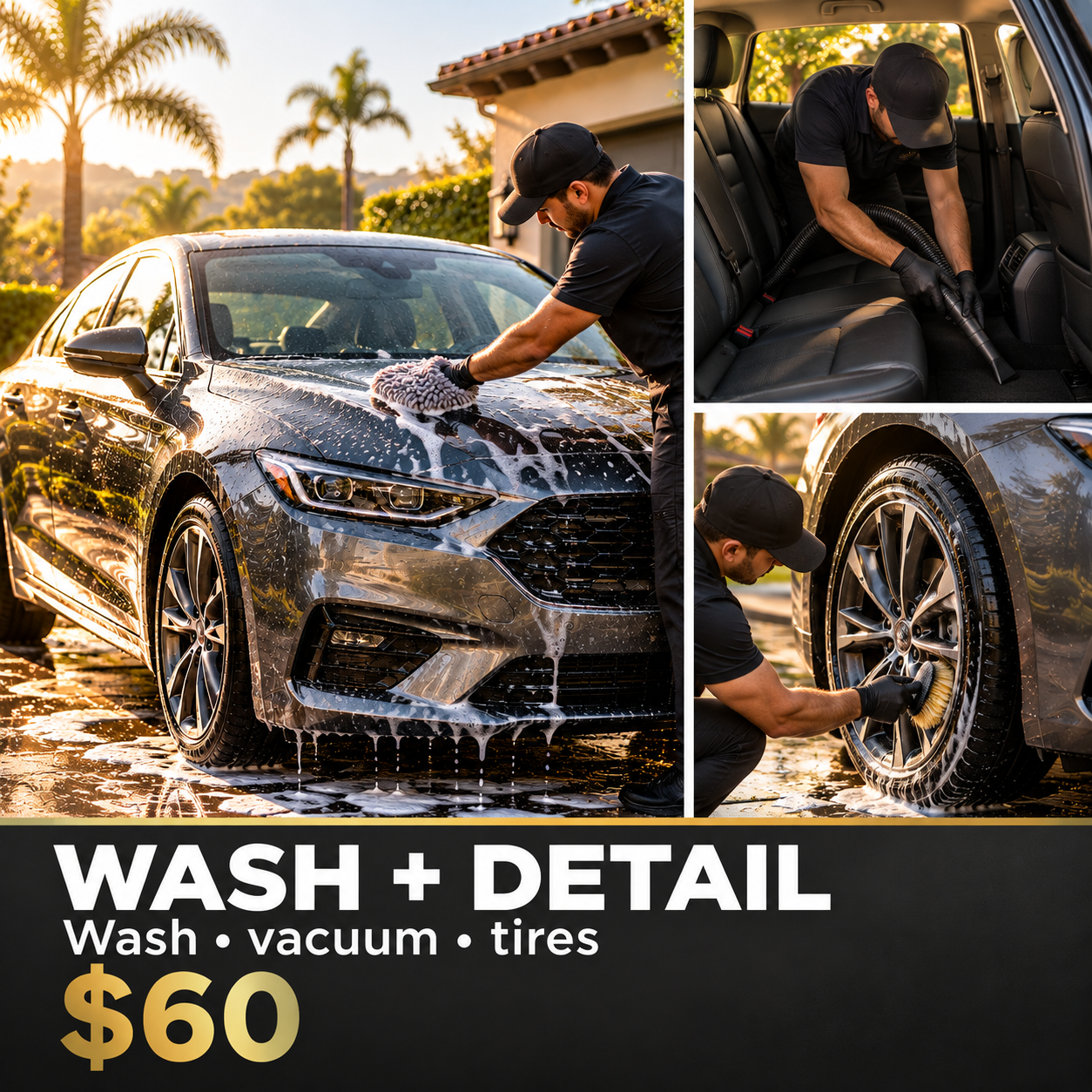Wash + Detail